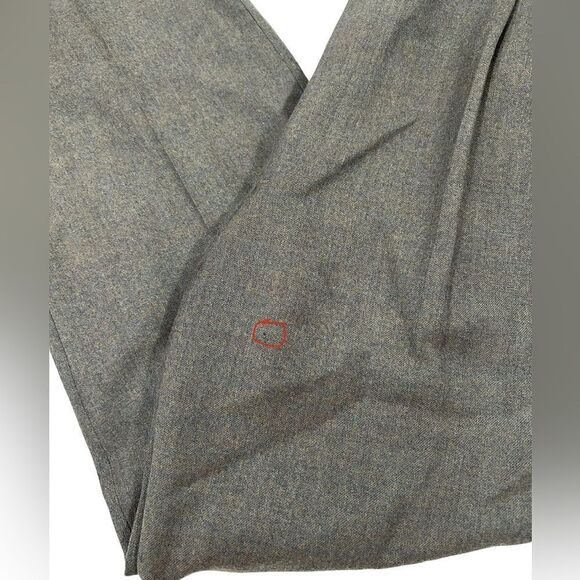 40x26 Vintage 100% Pure Wool Strathmore by Anderson Little Brown Dress Pants - Picture 9 of 10